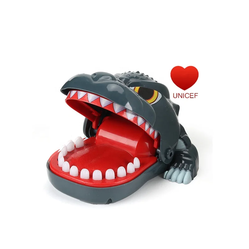  Популярный набор забавных настольных игр динозавр Godzilla стоматолог кусающий палец игрушки для семейной вечеринки интерактивные детей и