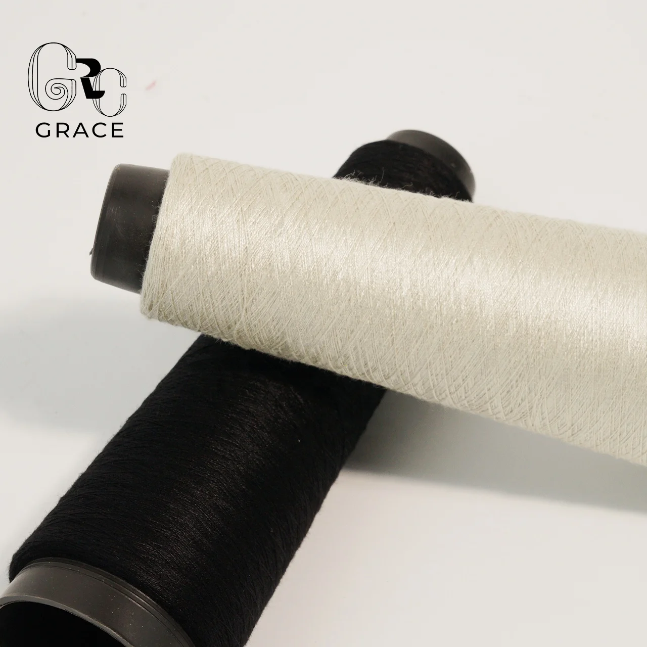 Dyed rayon Knitting Yarn Ne 40/2 Raw white 100% Viscose mercerized yarn