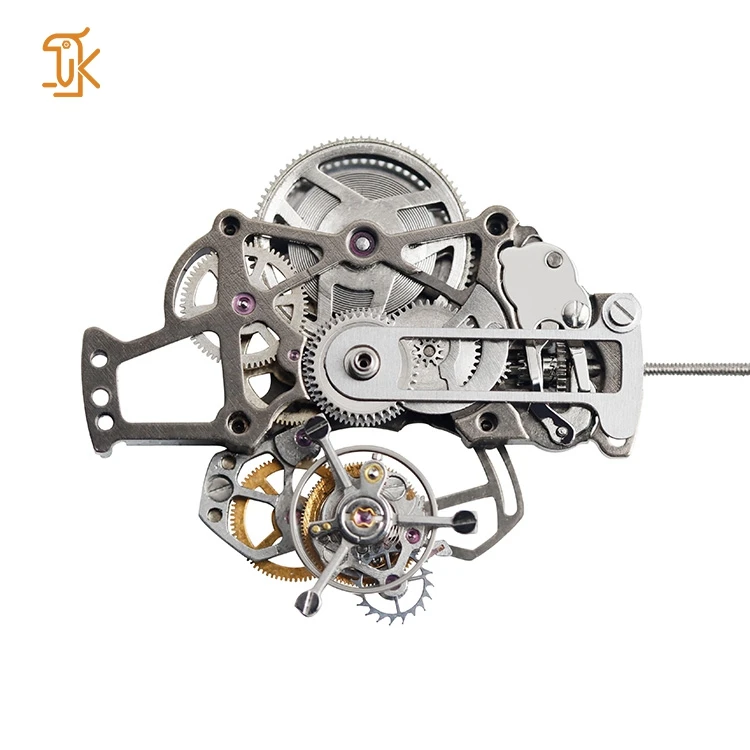 YINBEI Skeleton Tourbillon Watches Automatic Movement Parts Oem Custom Unique Luxury Manual Winding Mechanical Watch Movement