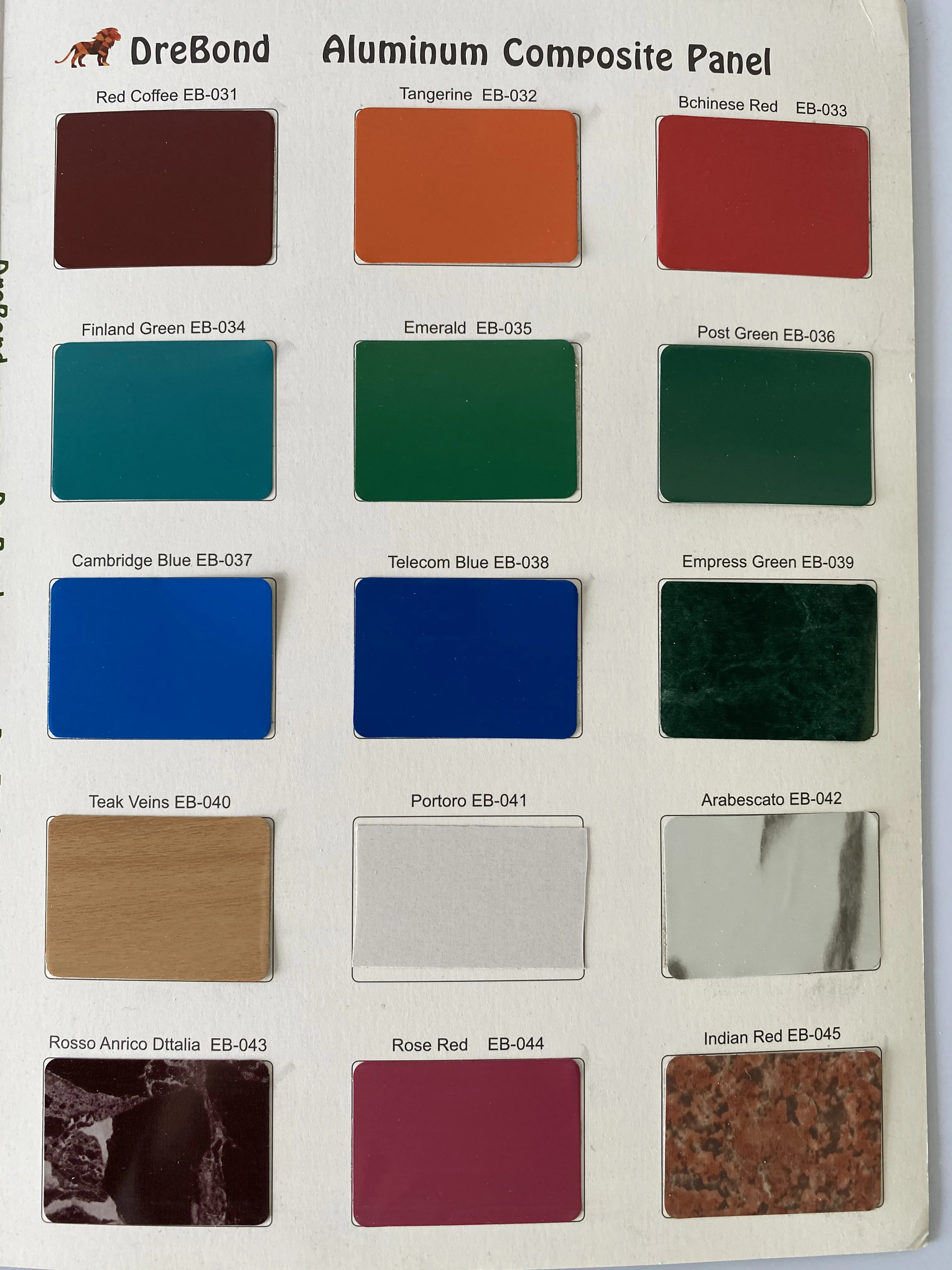 Flash Silver Aluminum Composite Panel Alucobond ACP ACM Building Decoration