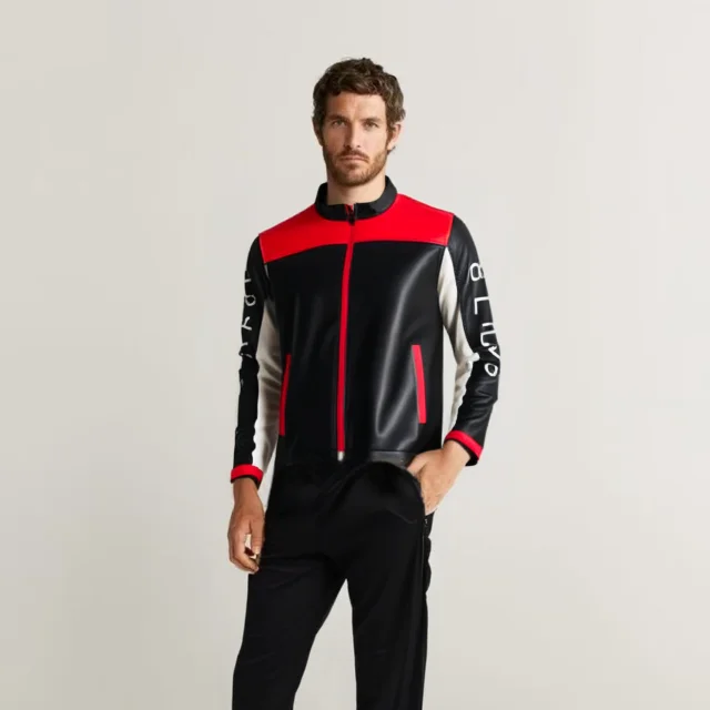 Winter Vintage Casual Customize Breathable Windproof Motorcycle PU Jacket Premium Pure Leather Jacket for Men