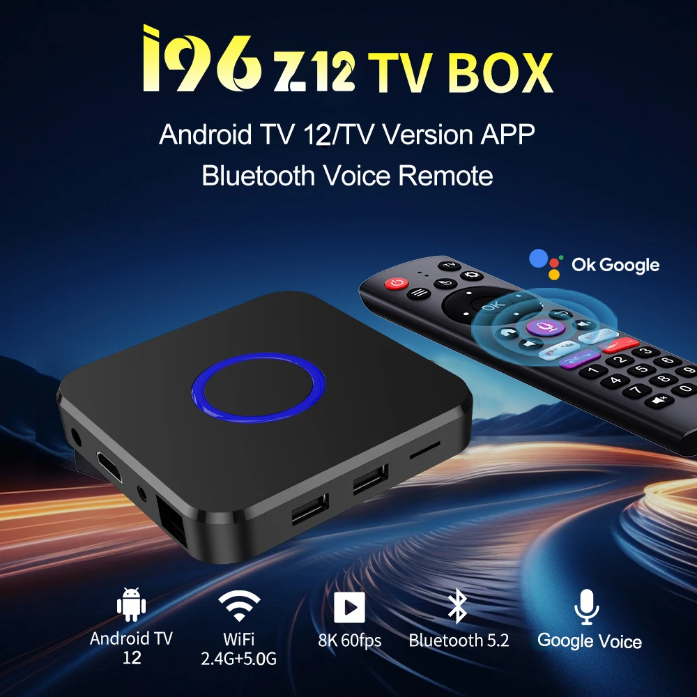 Topleo 4k tv box android onn 8k android tv certificado 2024 h618 smart android 12 tv box