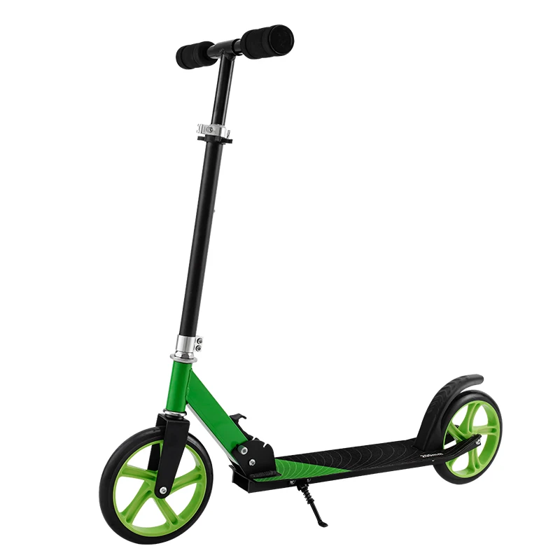 
200mm Pu Wheel Cheap Price Steel Adult Stand Kick Scooter 