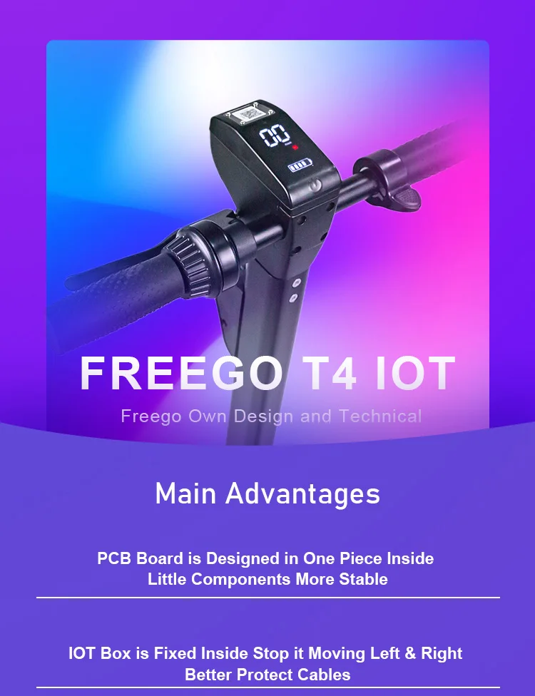 Freego Dockless IP67 4G Module IOT Device for Sharing Electric Kick Scooter