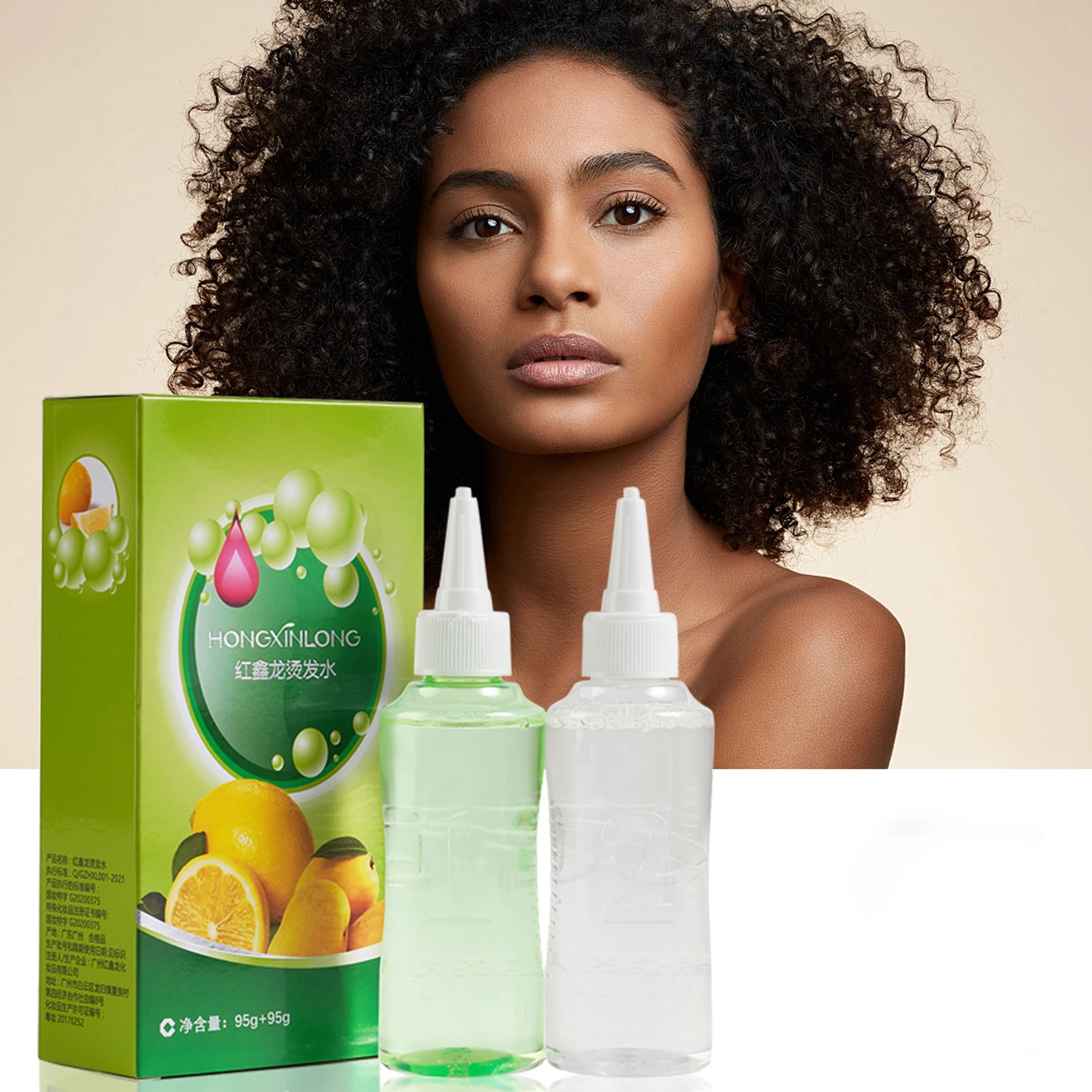 OEM/OEM  Private Brands Premier Heathier Cold Wave Charming Natural Hair Curly Fruit Perm Lotion For Black Hair