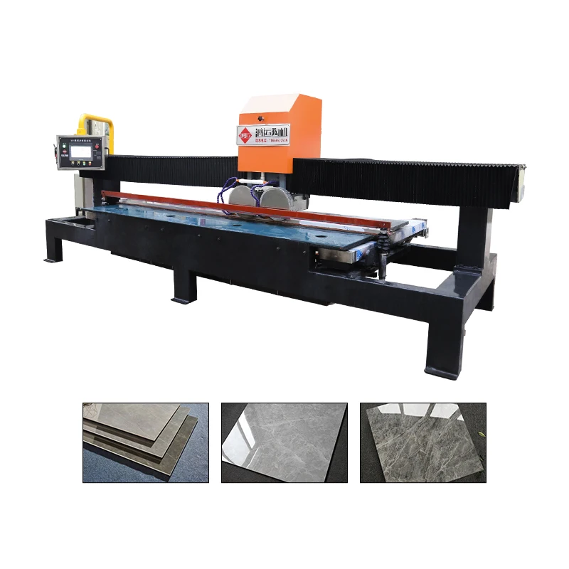 Hongyi Automatic Stone Edge Cutting Machine Saw Granite Cutting Machine