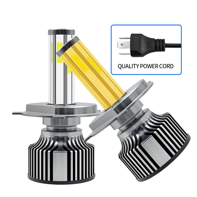 auto lighting systems N6 canbus 60w led 6 sides h4 led headlight bulbs 360 LED headlights 12v vehicle high low beam spotlight