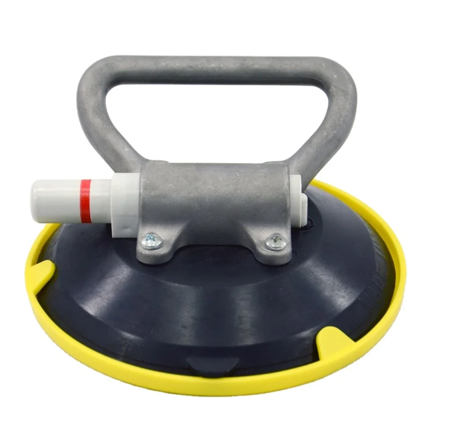 Hand pump suction cups for tiles