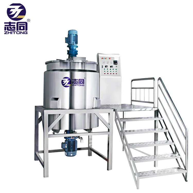Liquid mixer for soap, detergent shampoo making tank stirrer mixer machine in promotion sales from Guangzhou supplier