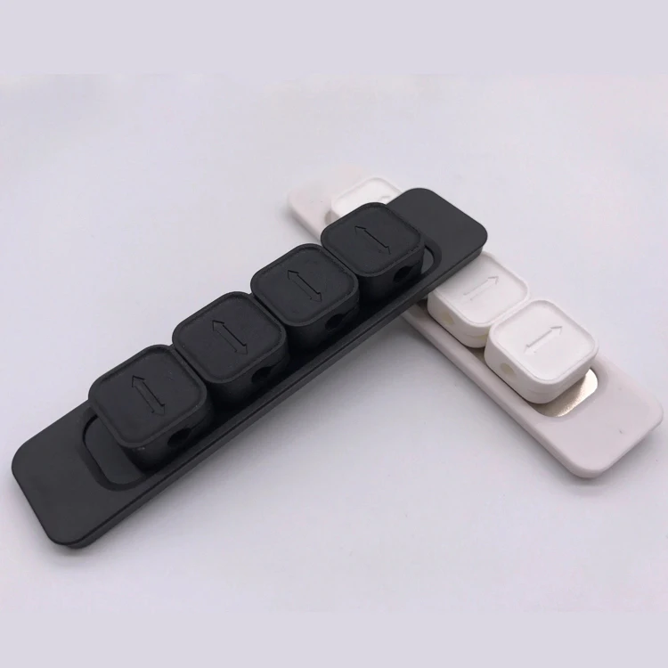 Magnetic Charging Cable Holder Silicone Tpe Cable Organizer Plastic Cable Holder