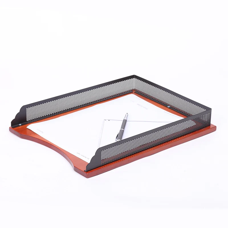 
Wholesale desktop 5 piece office school supplies metal stationery set with painted design 