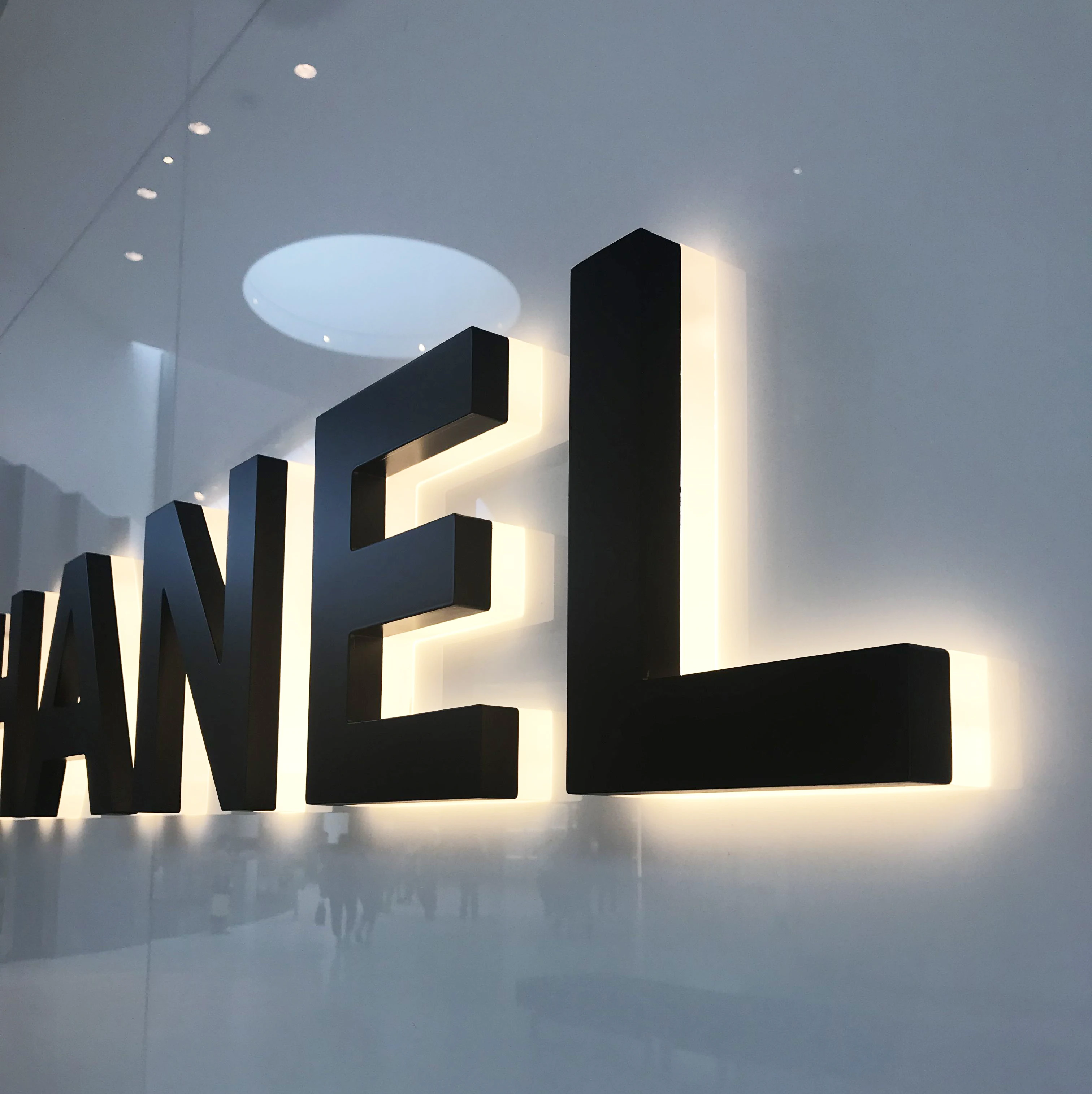 3D Shop Name Logo Sign Factory Custom Illuminated Led Letter Sign Led Sign Logo for Storefront Backlit Channel Letter Signage