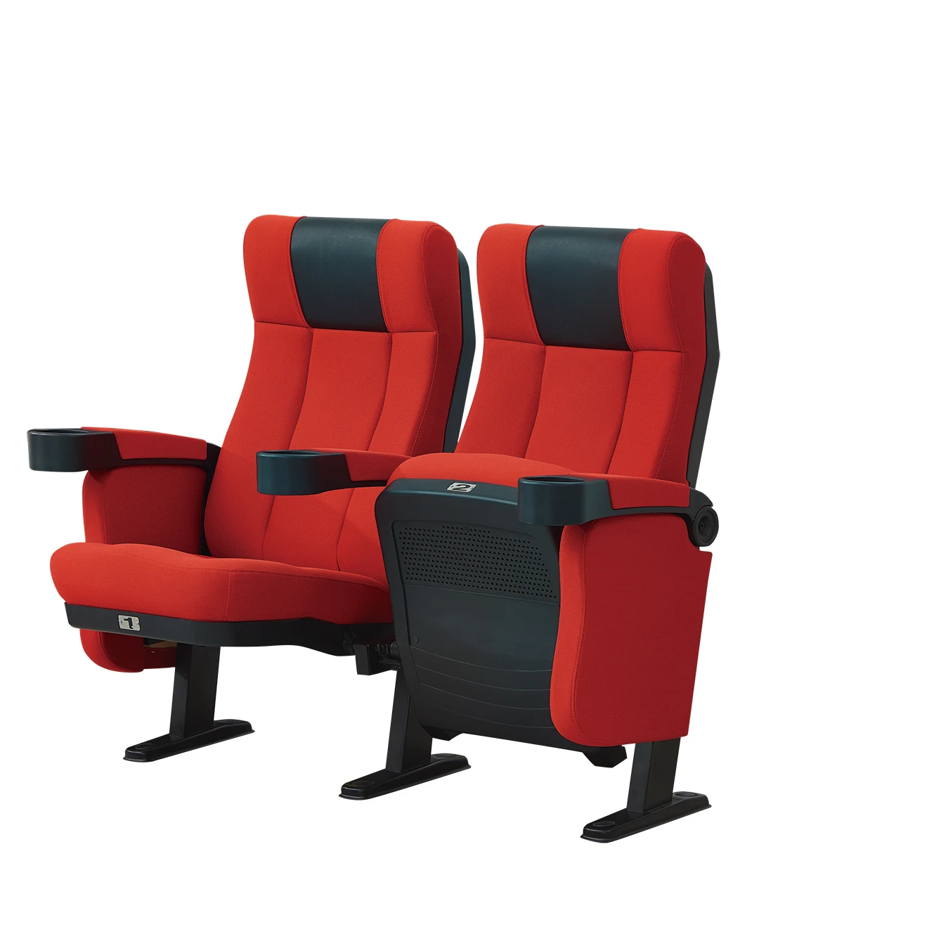 2022 Used in theater cinema lecture conference hall slow return folding vip auditorium chairs seats with writing table