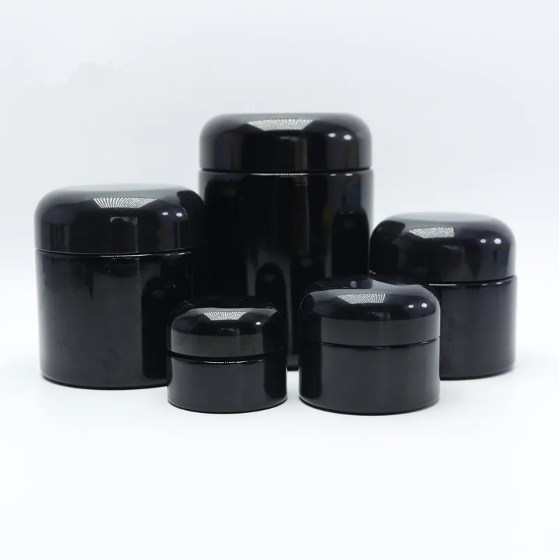 5 ml 15 ml 30 ml 50 ml 60 ml 100 ml 120 ml 200 ml 250ml Dark Violet Cosmetic Cream Glass Jar VJ-22S