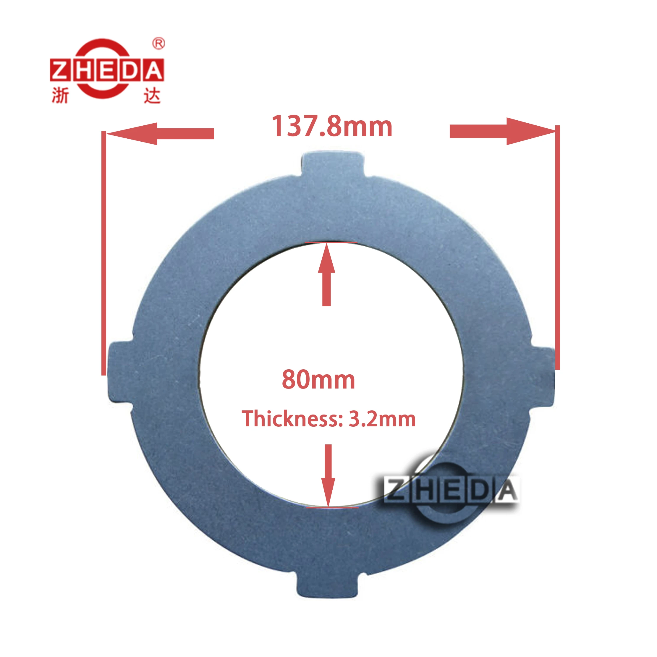 hydraulic Transmission  parts  clutch steel spacer for Komatsu 3EA-15-11180   ty tcm mit  Fd30-14