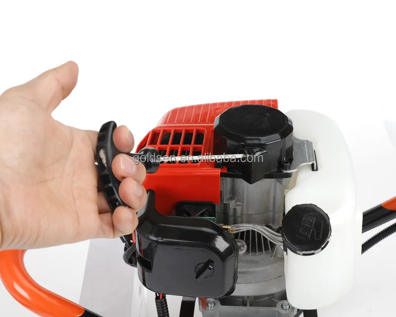 2 Stroke 63cc Hydraulic Ground Drill Stand Fishing Ice Earth Auger Drill Bit Gas Powered Post Hole Digger