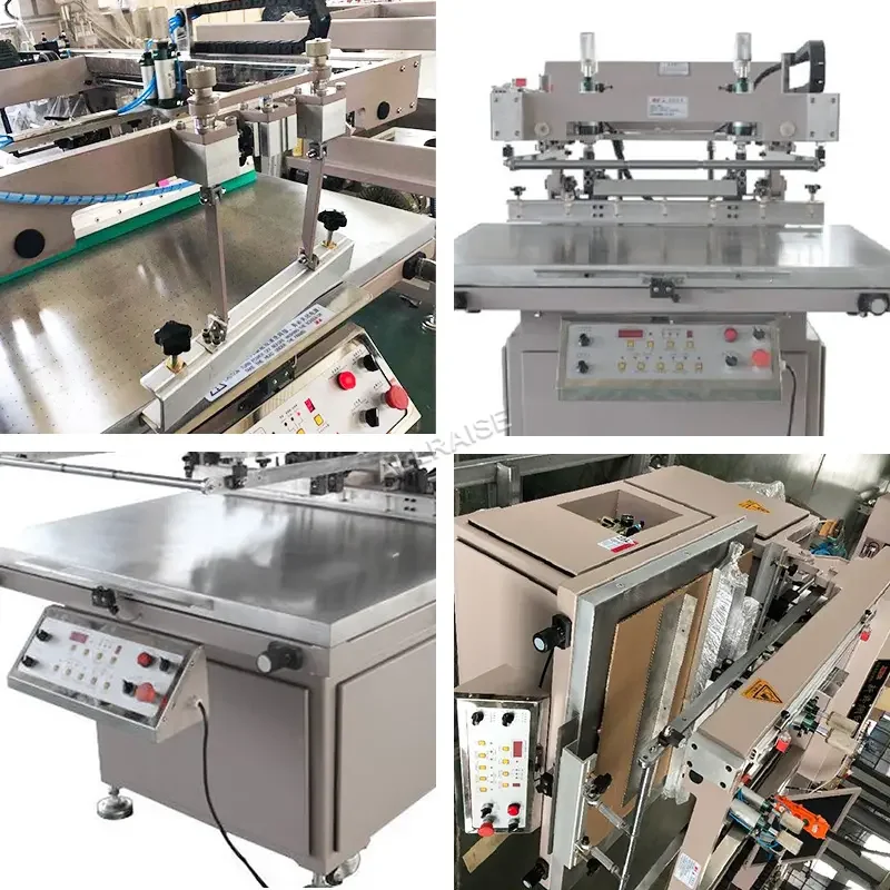 Semi-automatic Flat Silk Screen Printers Printing Machine Silk Screen Printing Machine for Paper,PCB,Plastic Sheet