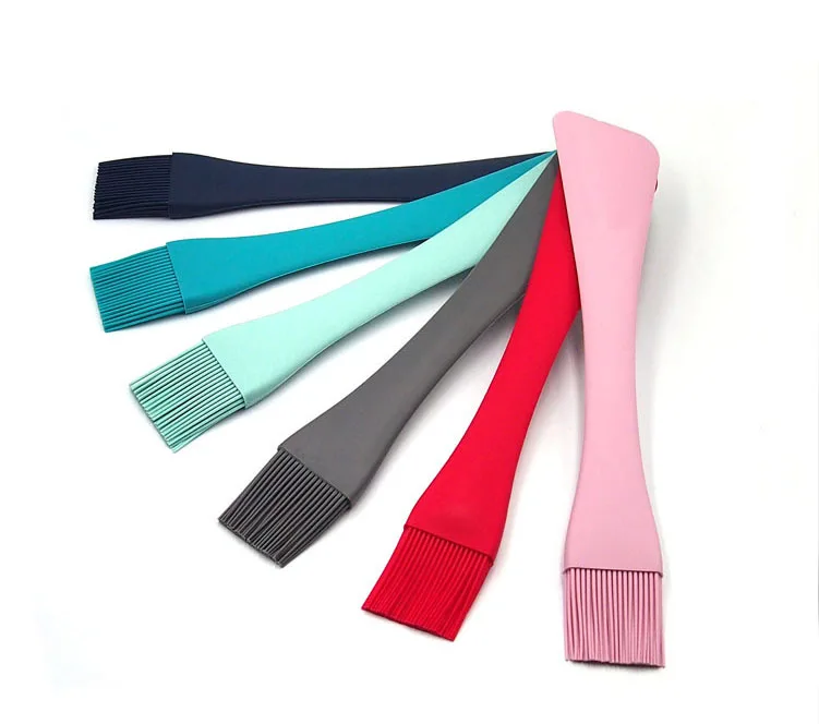 
Latest Version Silicone Scraper Brush Double Headed Multi-function Brush & Spatula Two in One 