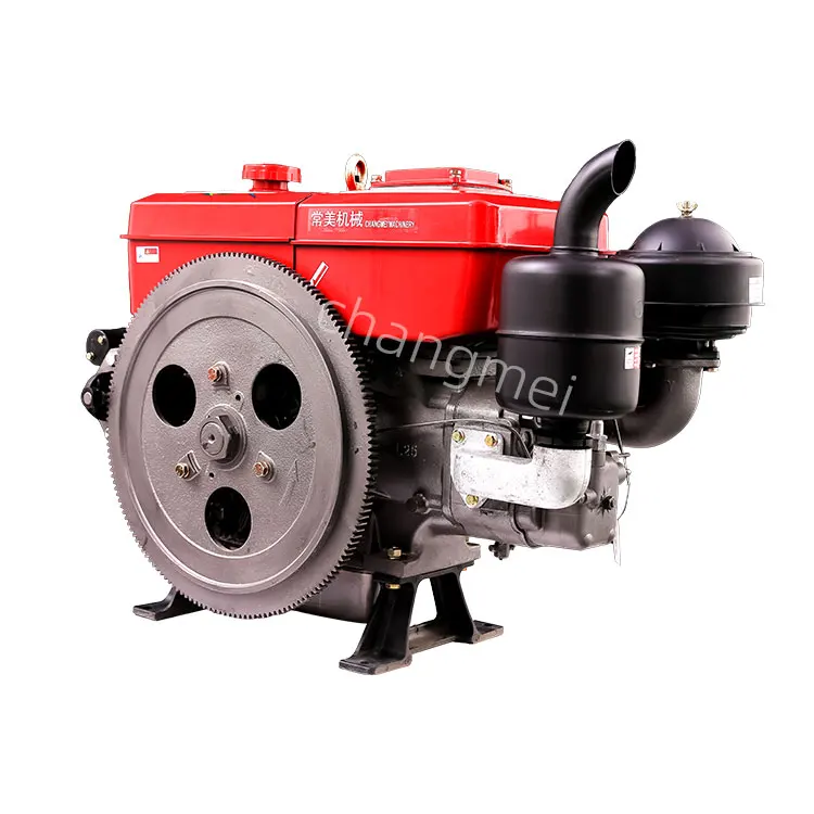 Changmei ZS1130 marine diesel engine 32hp Water-cooled electric start four stroke single cylinder diesel engine
