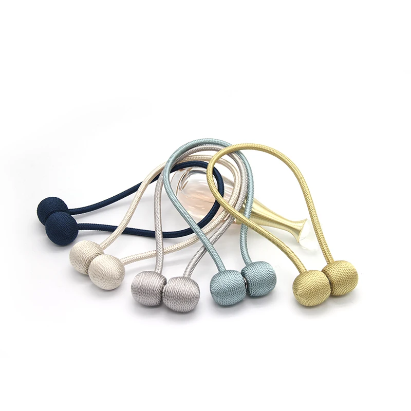 
New product ideas 2019 hot selling window bead curtain tieback crystal tieback 