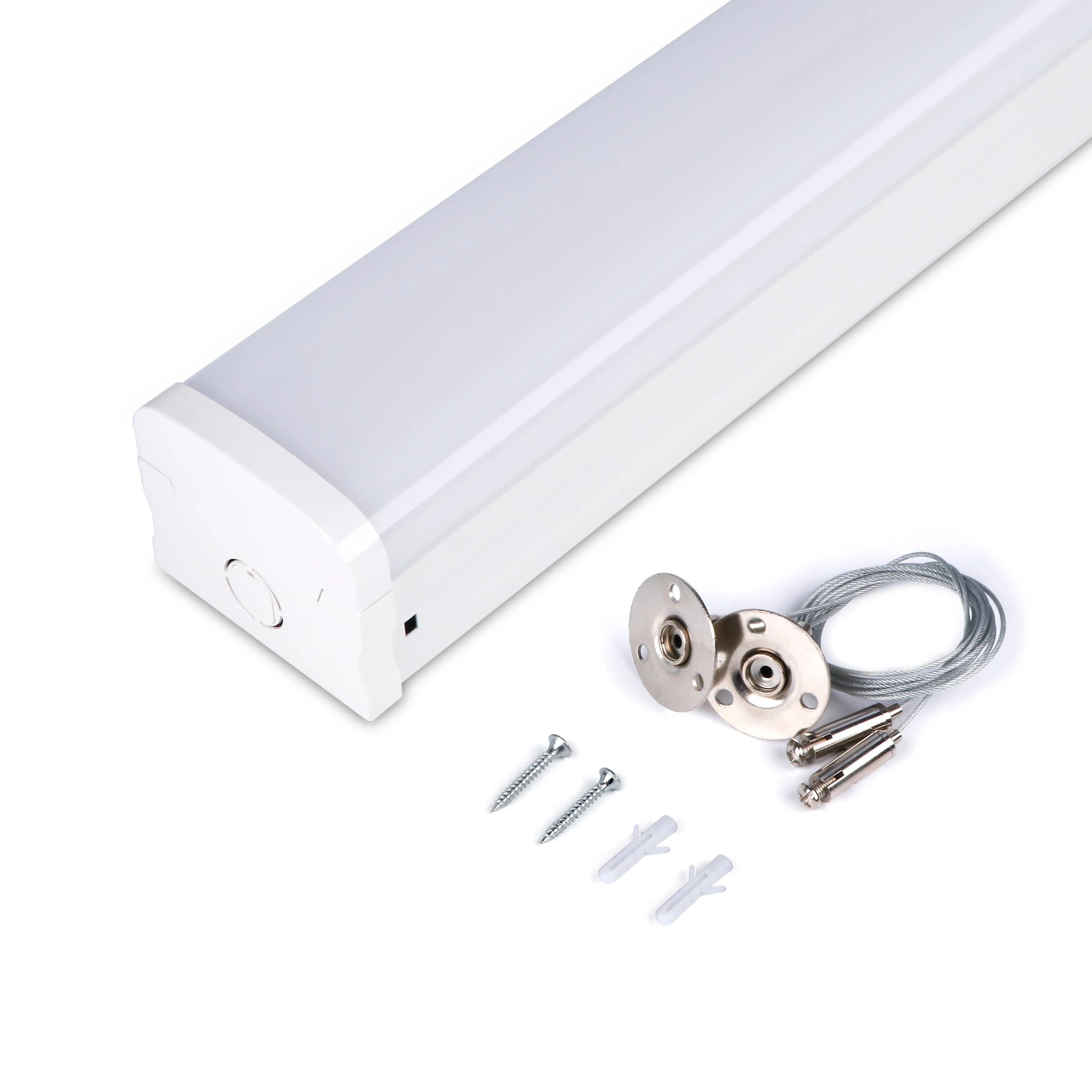 Easy Installation School Office 4ft 5ft 6ft 20w 30w 40w 60w 80w Linear Lighting Led Batten Light