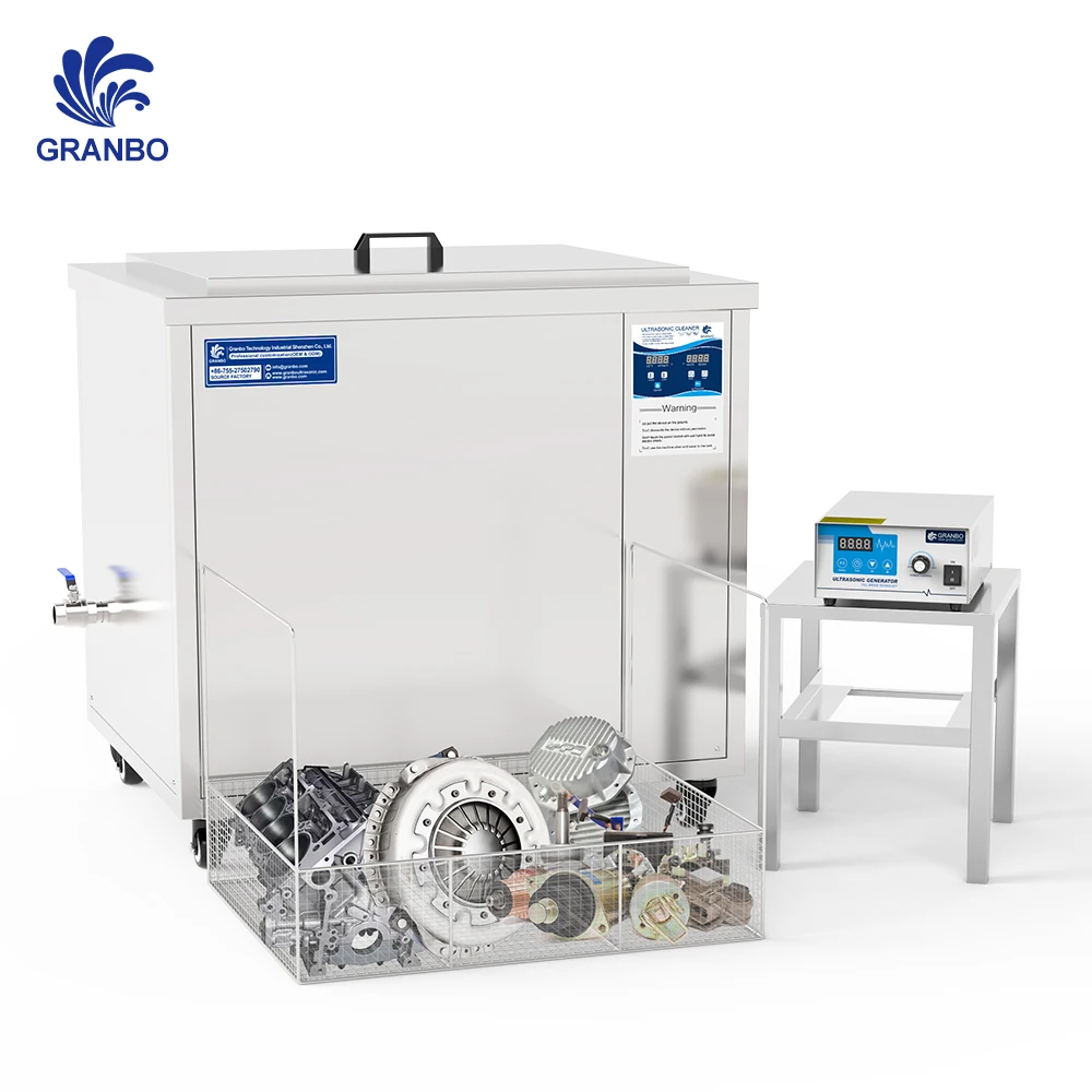 Granbo Factory Outlet GM series Industrial Ultrasonic Cleaner Single  Tank 45L,88L,145L,264L,360L,960L Custom Power Frequency