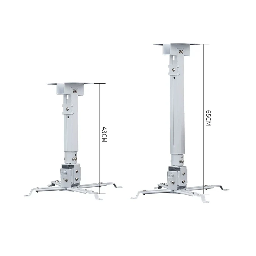 Оптовая продажа, регулируемый кронштейн для проектора на 30 градусов, настенное крепление, потолочное крепление для универсального проектора