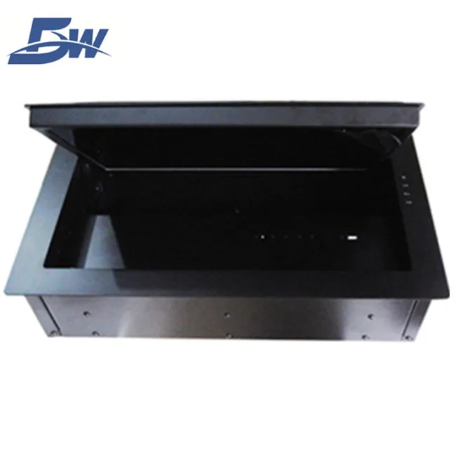 Desk Top Electric VGA LCD Flip Up Lift / Motorized Computer Monitor Screen Lift