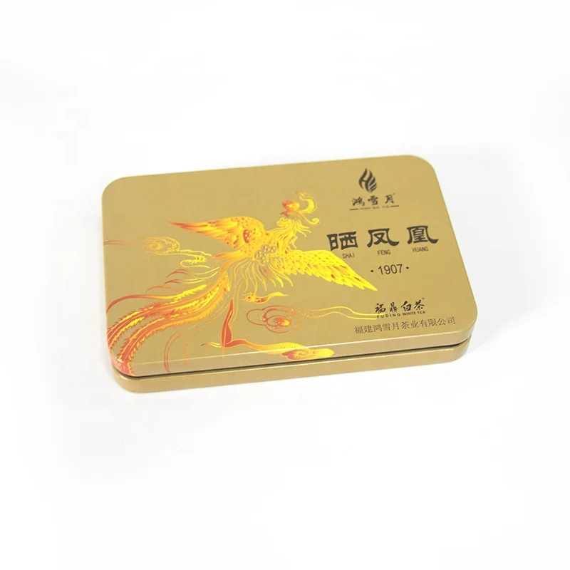 Metal storage candy mint cake wine soap oil coin food square sliding flip top metal tin can box