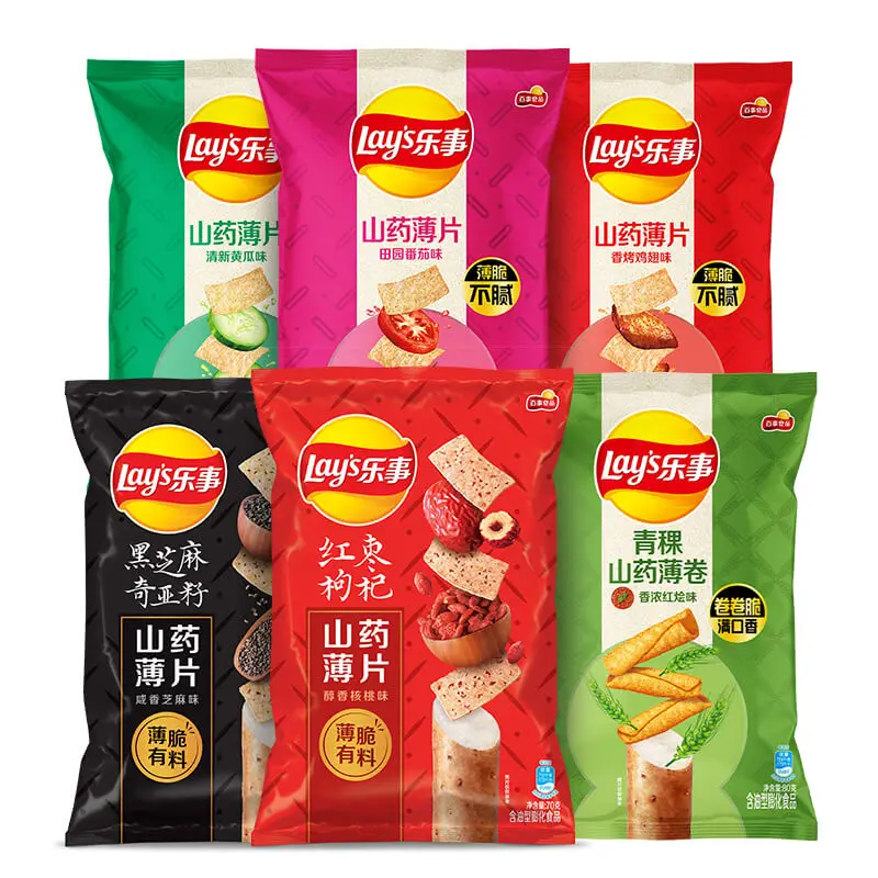 Yam crisps potato chips casual snacks snacks puffed foods exotic vegetable snacks