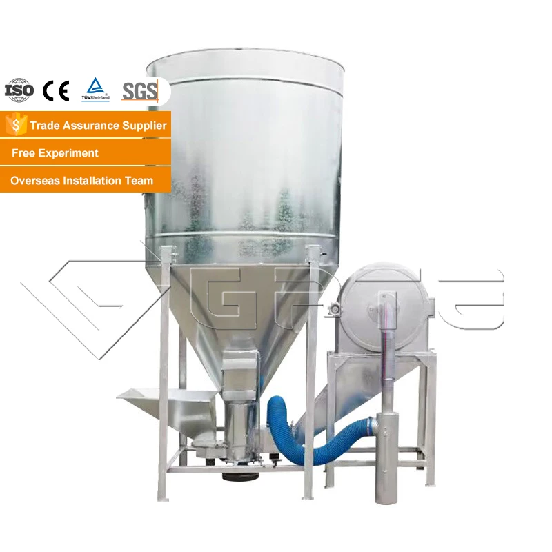 Feed Grinder And Mixer Double Feed Mouth Wood Crusher  Maize Grinding Mill For Sale In South Africa