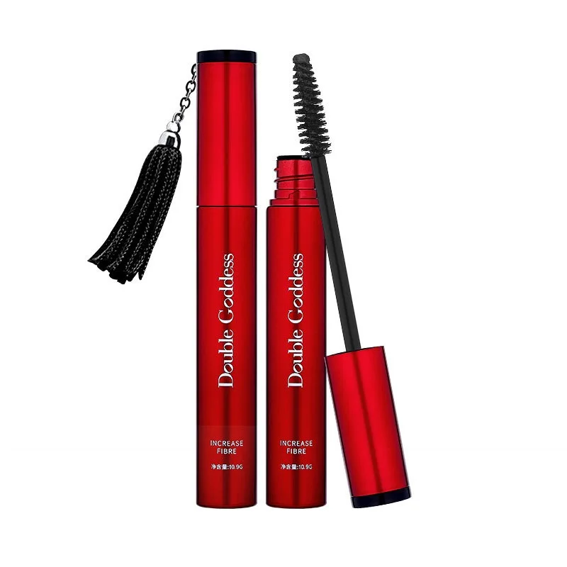 Cutstom 4D Tassel Waterproof Sweatproof Long Lasting Thick Mascara Slender Dense Curling Mascara