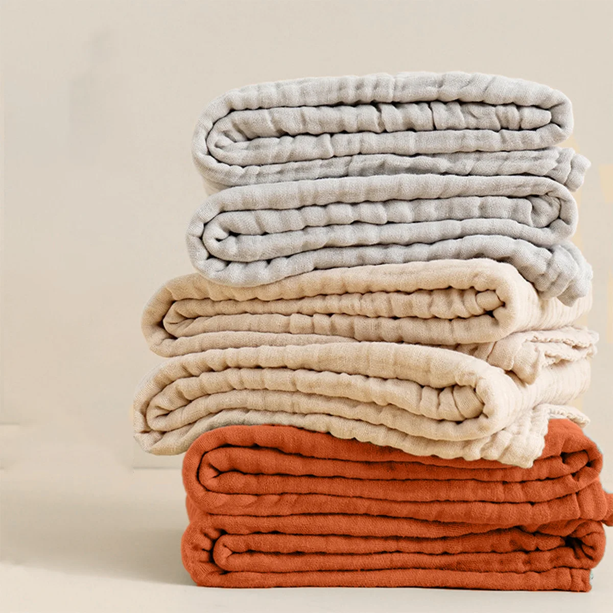 High Quality Soft Blister cotton Baby Blanket For Newborn Nonfluorescent Baby Bath Towel