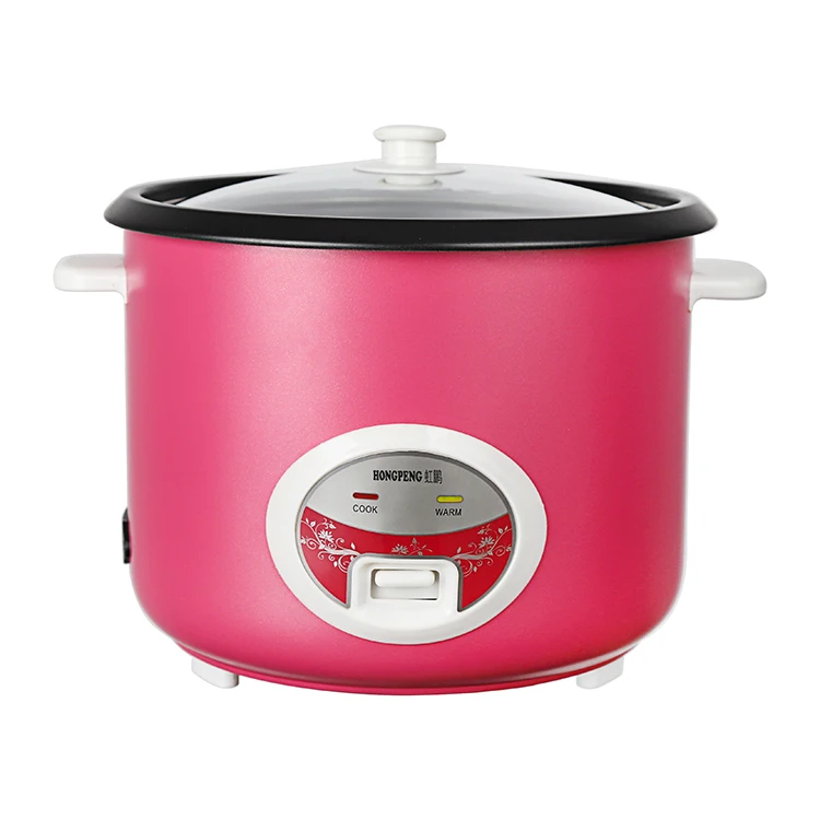 used pink  electric rice cooker industry cylinder type