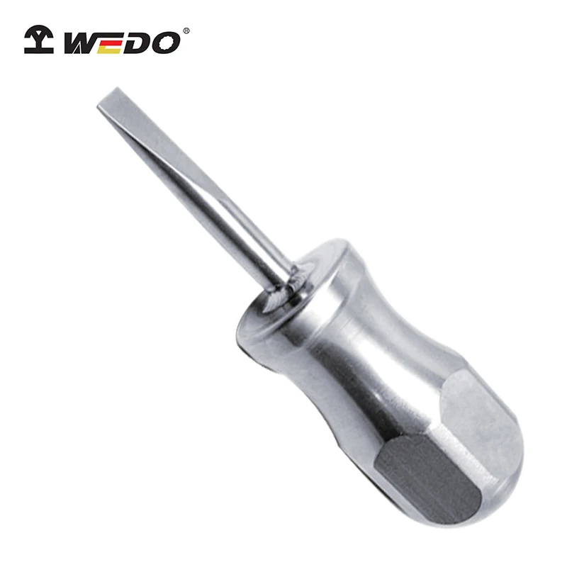 WEDO Corrosion resistance & toughness 304/420 Corrosion Resistant Stainless Stubby Screwdriver
