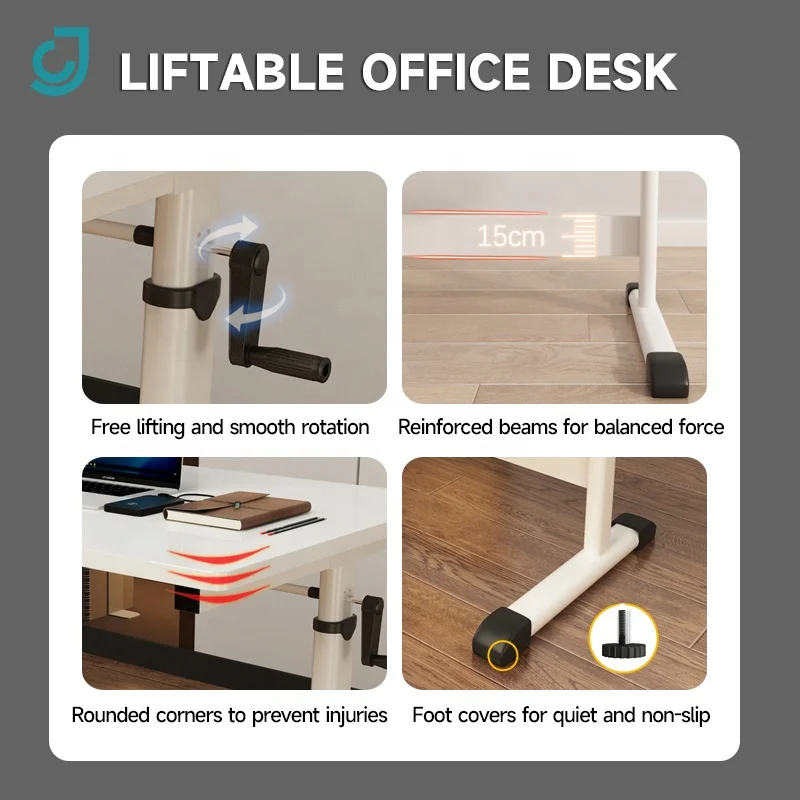 Modular Office Desk Wooden/Metal Office Desk Standing Computer Desk For Sale