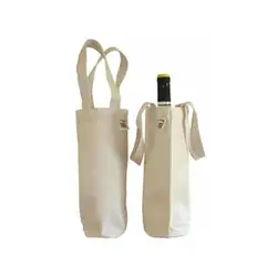 Large Reusable Organic Eco Friendly Cotton Canvas Shopping Reusable Tote Wine Bags For Wine Bottles 2022 With Own Logo Wholesale