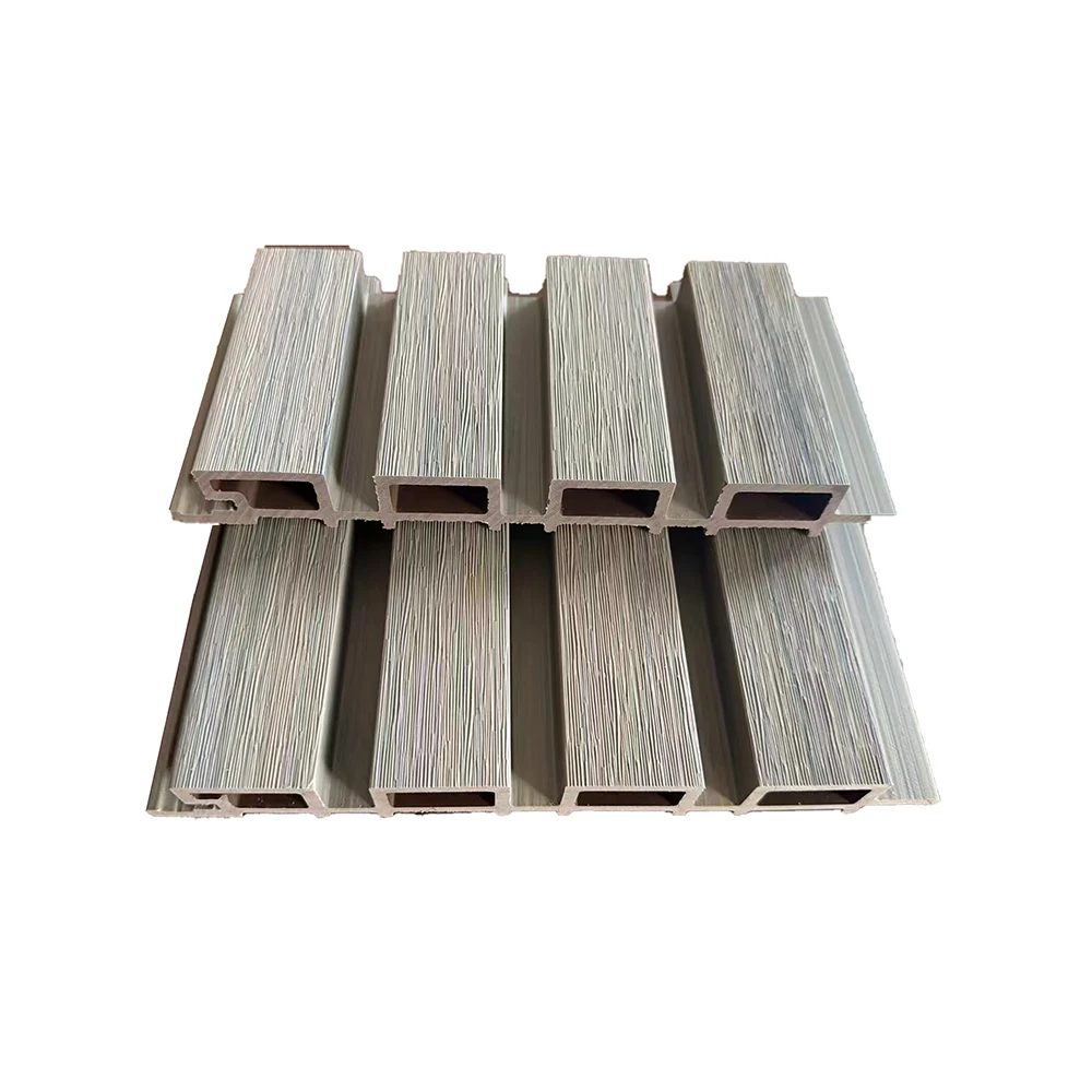 Exterior External Outdoor Wpc Wood Composite Co-Extrusion Wall Cladding Panel Outdoor Wpc Waterproof Siding