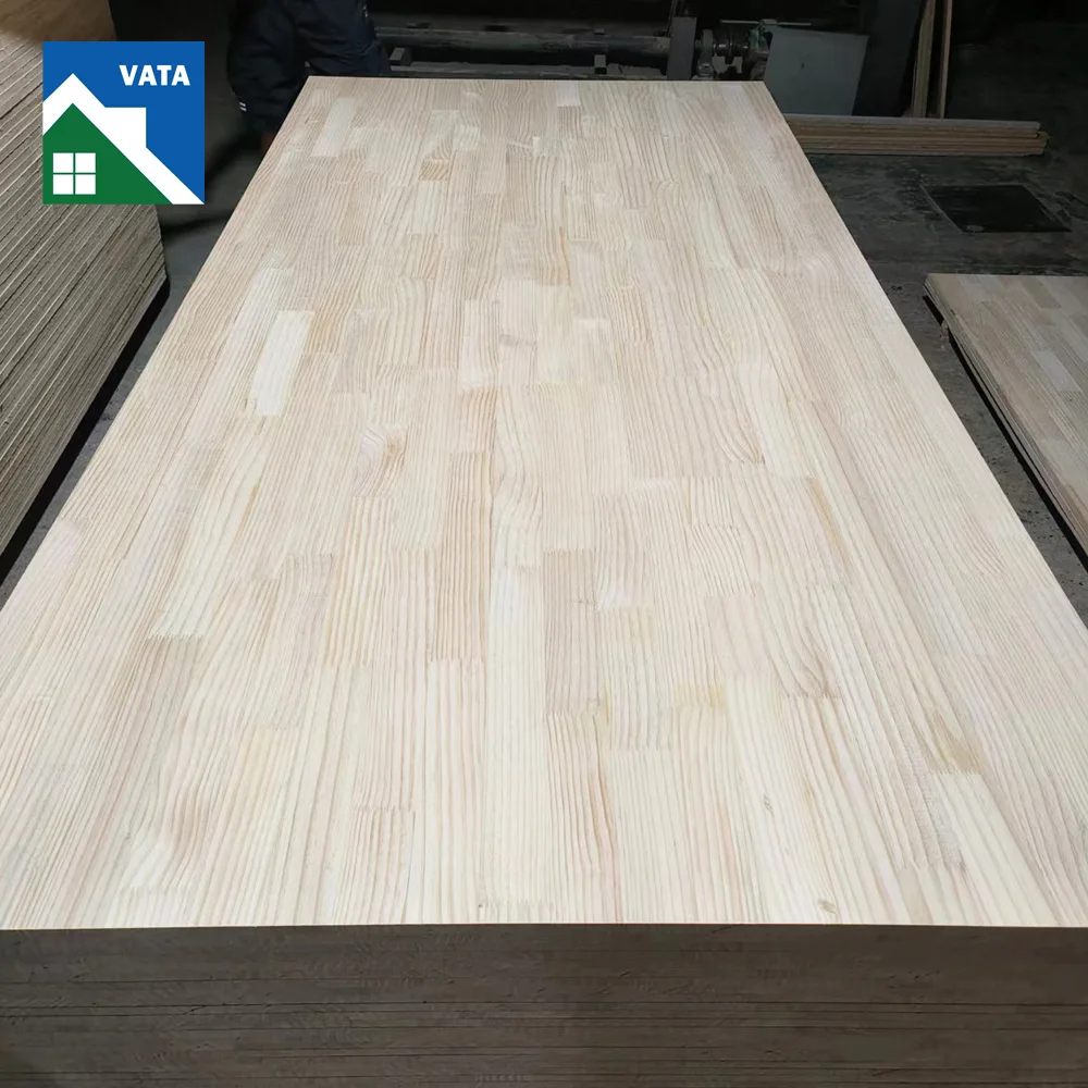 6mm 12mm 15mm 18mm New Zealand Radiate Flower Grain or Straight Line Pine Wood Finger Joint Board for Furniture