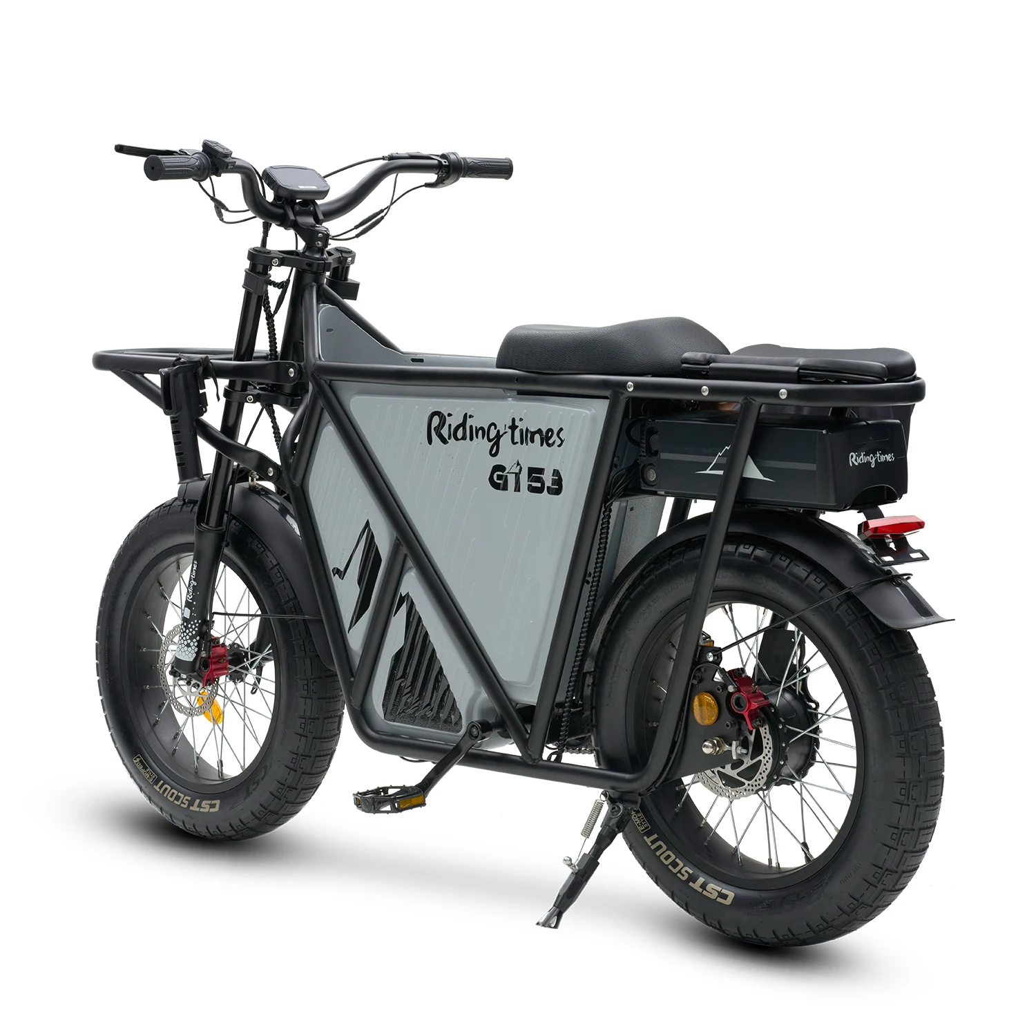 Long Tail Cargo E Bike Cargo Electric Bike E-Cargo Bike for Delivery Cargo Electric Bicycle