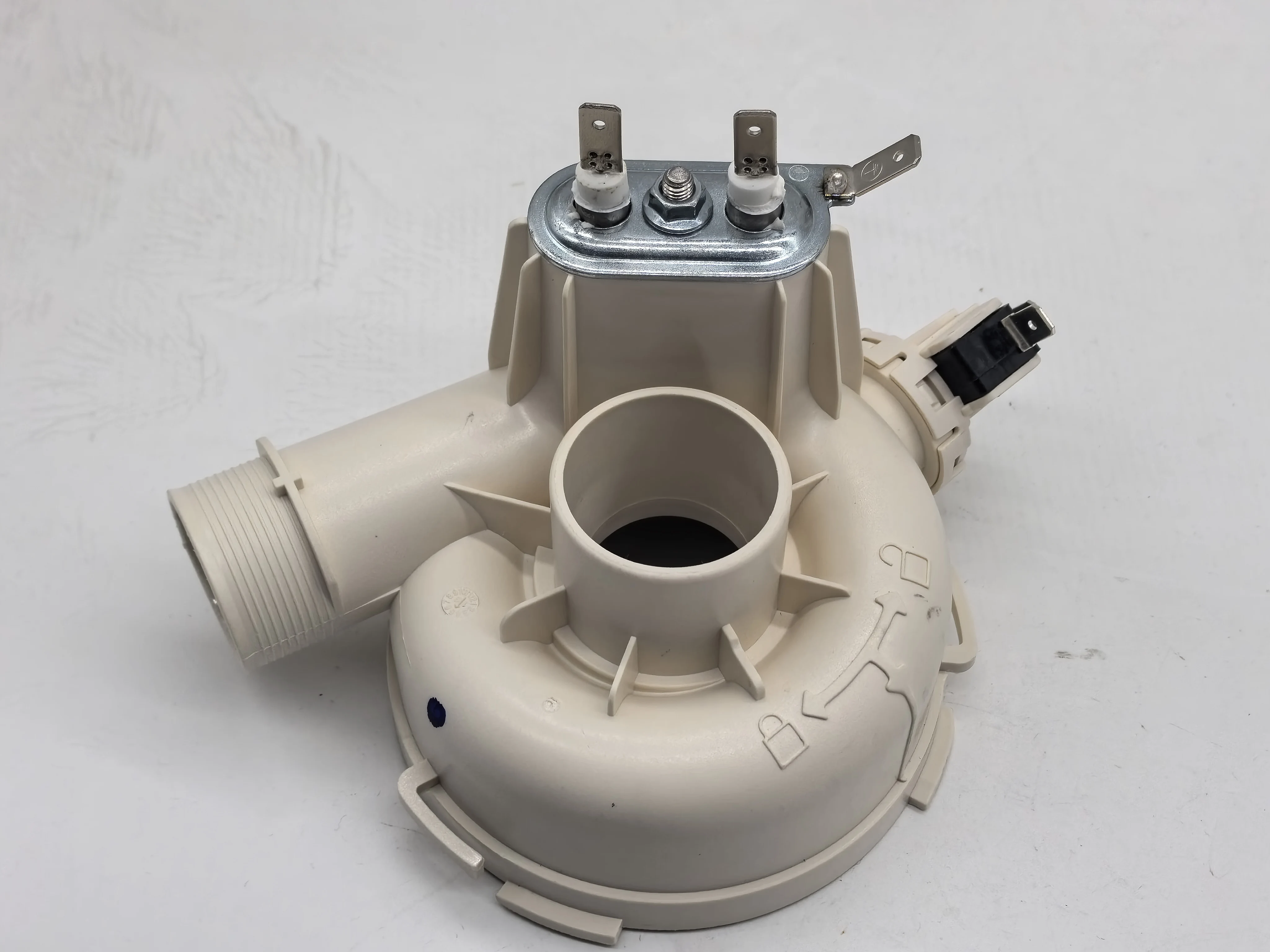 samsung Kaser gornge midea 673001302001 E5-MD-RW001  Heater In Pump Body Assembly white plastic replacement for household