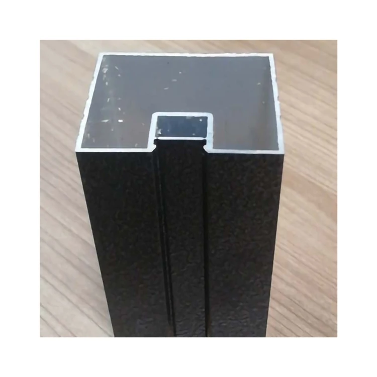 Высокое качество Серый Зеленый алюминиевый контейнер прямоугольная стальная трубка для забора аксессуары