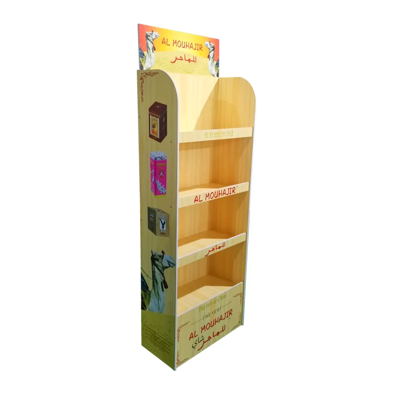 Customised Detachable Structure PVC Foam Board Display Stand POP Shelves Customized Size