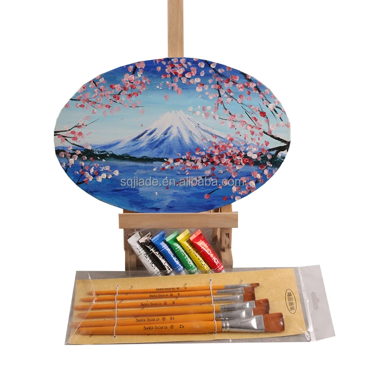 8 Pcs Assorted Size Blank Canvas Boards Artist Frame Art Panels Multi Panel Creative Painting for Acrylic