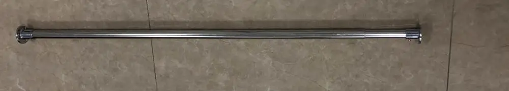 Extendable shower curtain rod