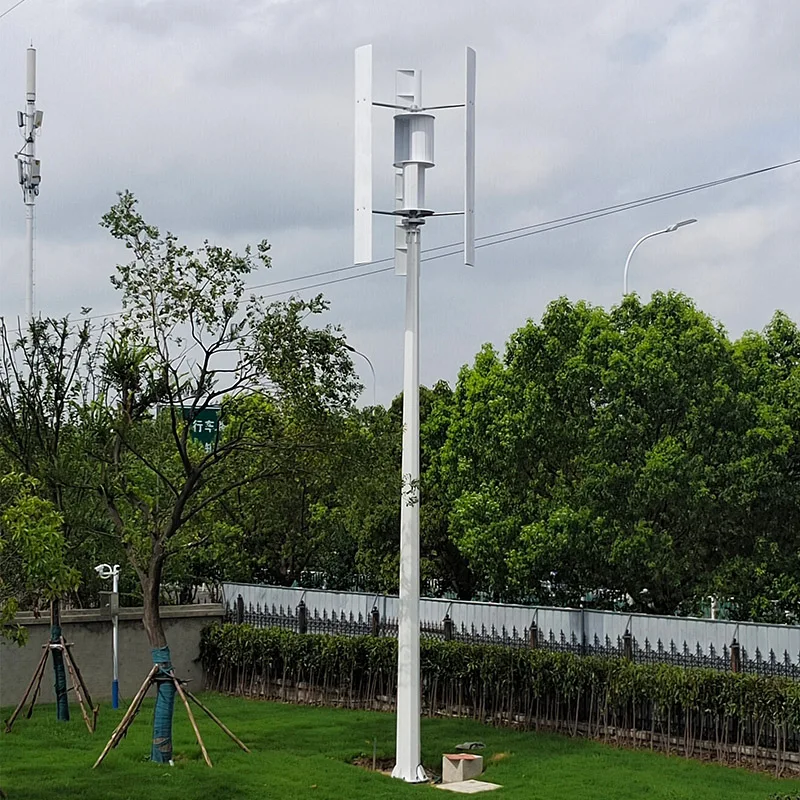 Residential 1kw 1200w Eolic Turbine Vertical Wind Power Generator for Home Use