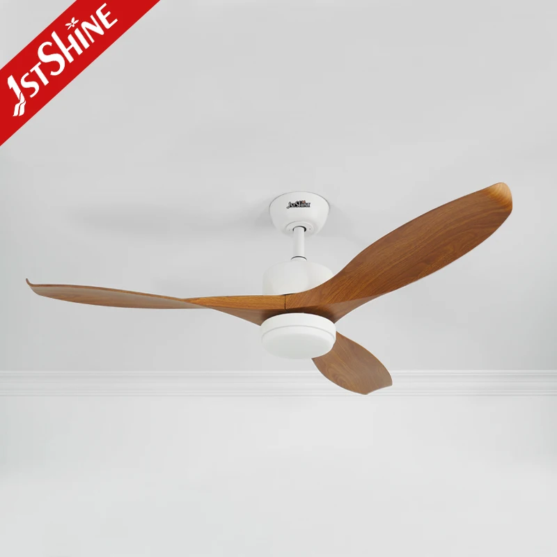 1stshine ceiling fan 52 inch 3 plastic blade decorative outdoor waterproof ceiling fan with light