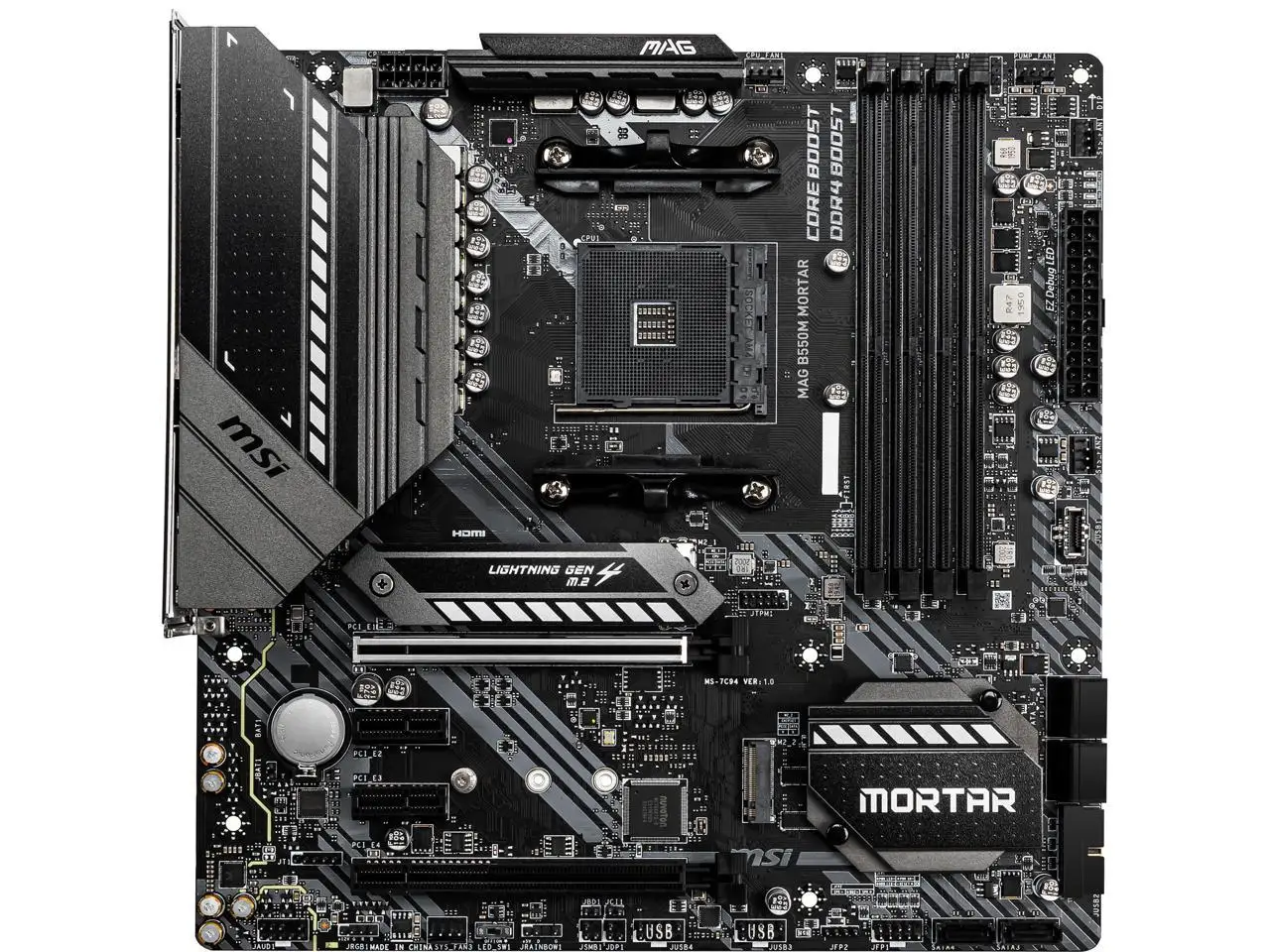  MSI B550M раствор AM4 AMD B550 SATA 6 ГБ/сек. mикро ATX Материнская плата RYZEN3 3900X 3700X 3600 и RYZEN4 4750