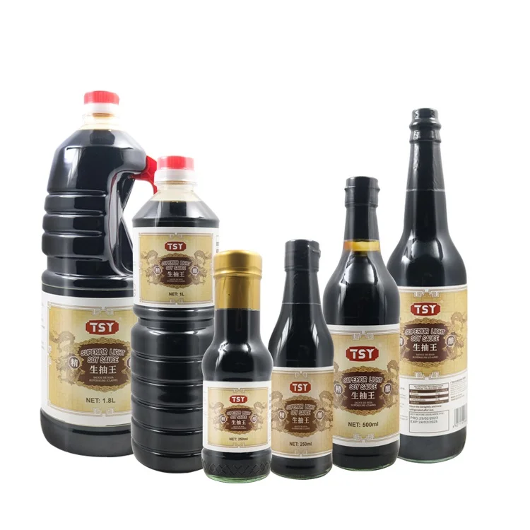 TSY производитель еды превосходный оптовый бренд бесплатные образцы Oem соевый соус