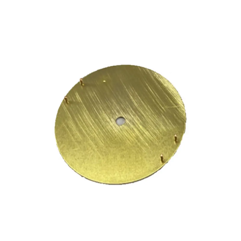 Oem/odm, высококачественные пустые циферблатные детали для часов, изготовленные на заказ, латунный циферблат для часов Nh36/37/38, часовой механизм